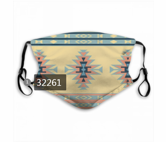 2021 new 124 Dust mask with filter->nfl dust mask->Sports Accessory